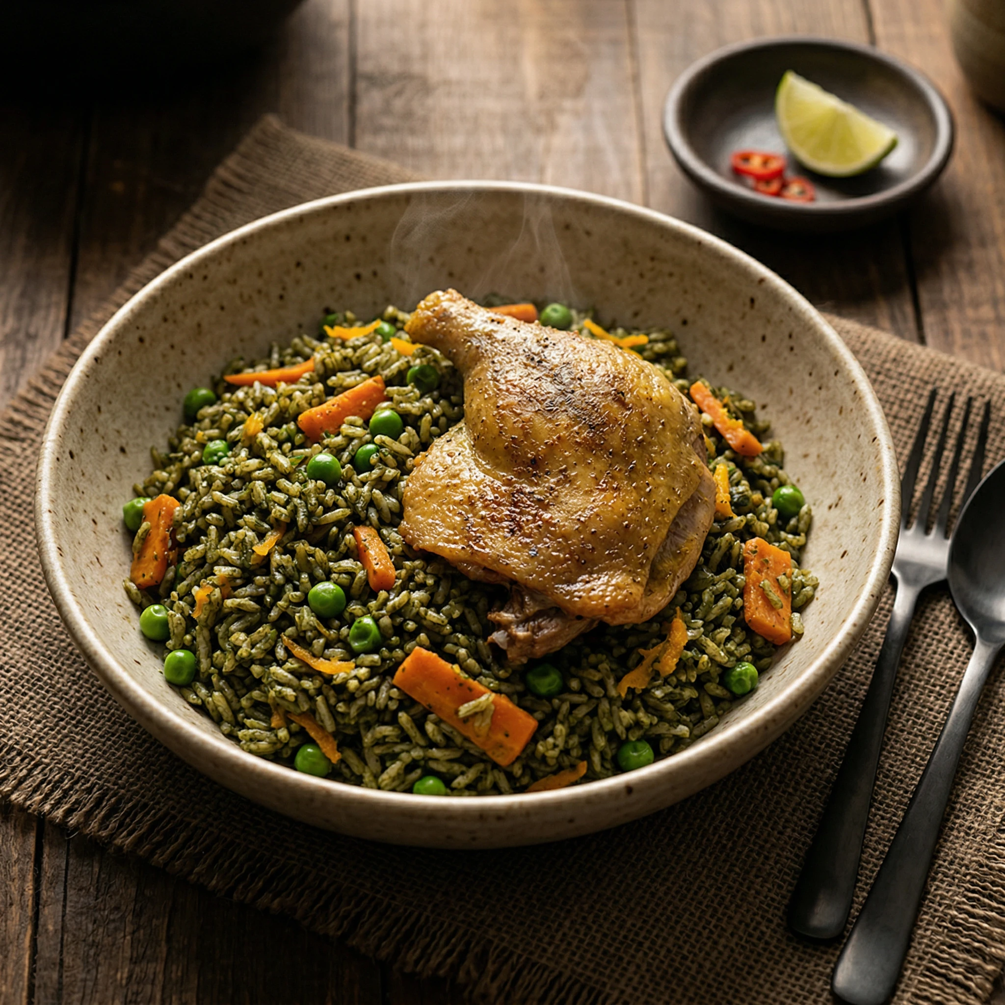 Chiclayo-Style Duck and Rice