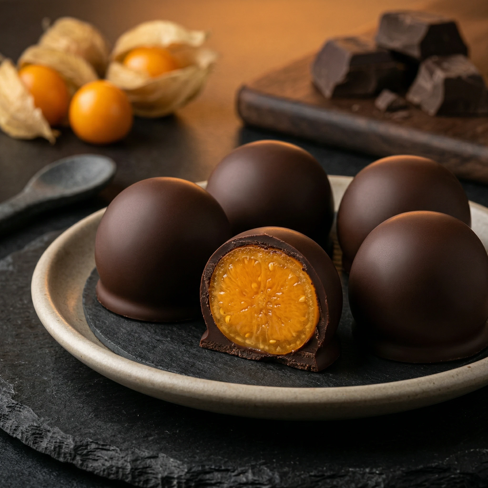 Aguaymanto Chocolate Bonbons