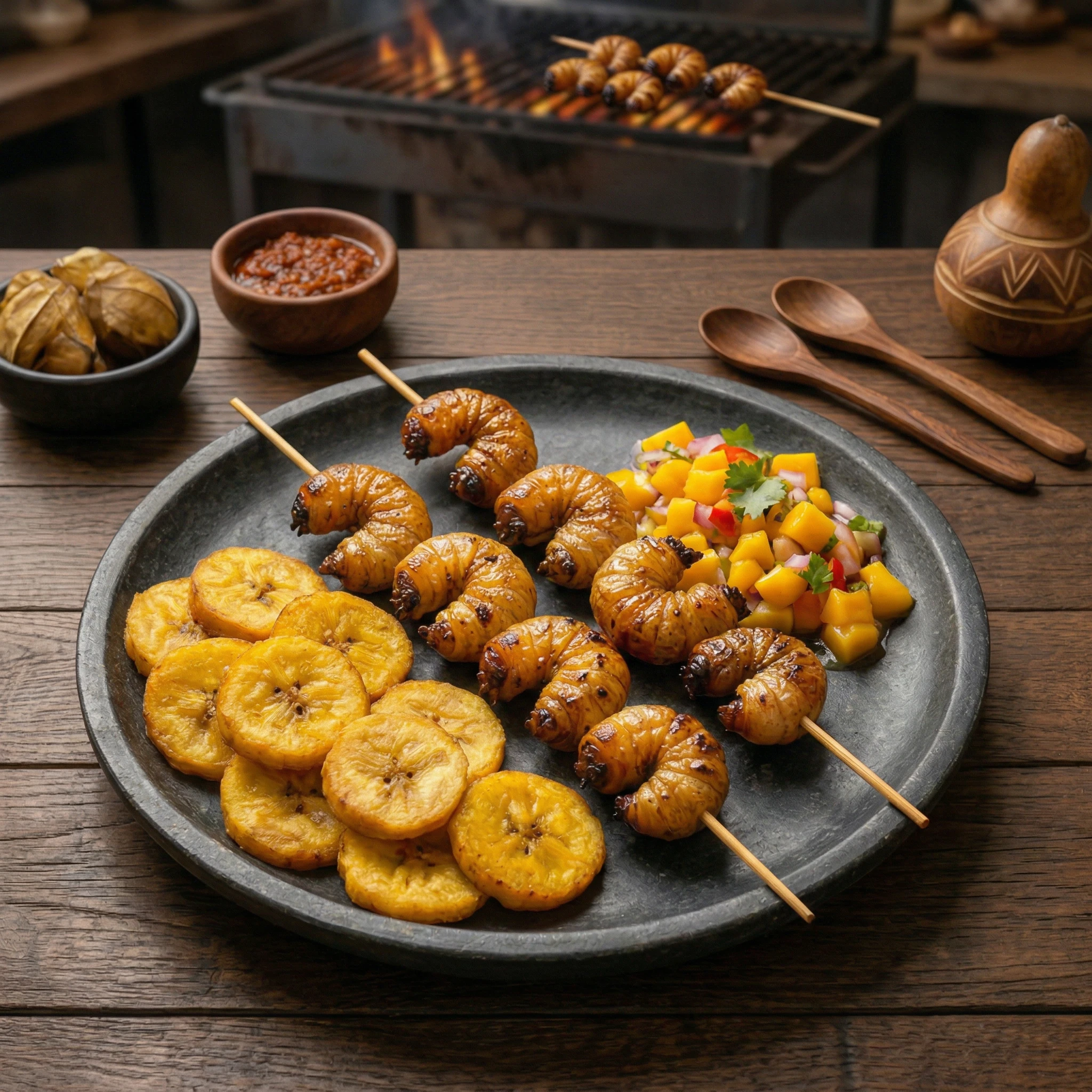 Grilled Suri Skewers