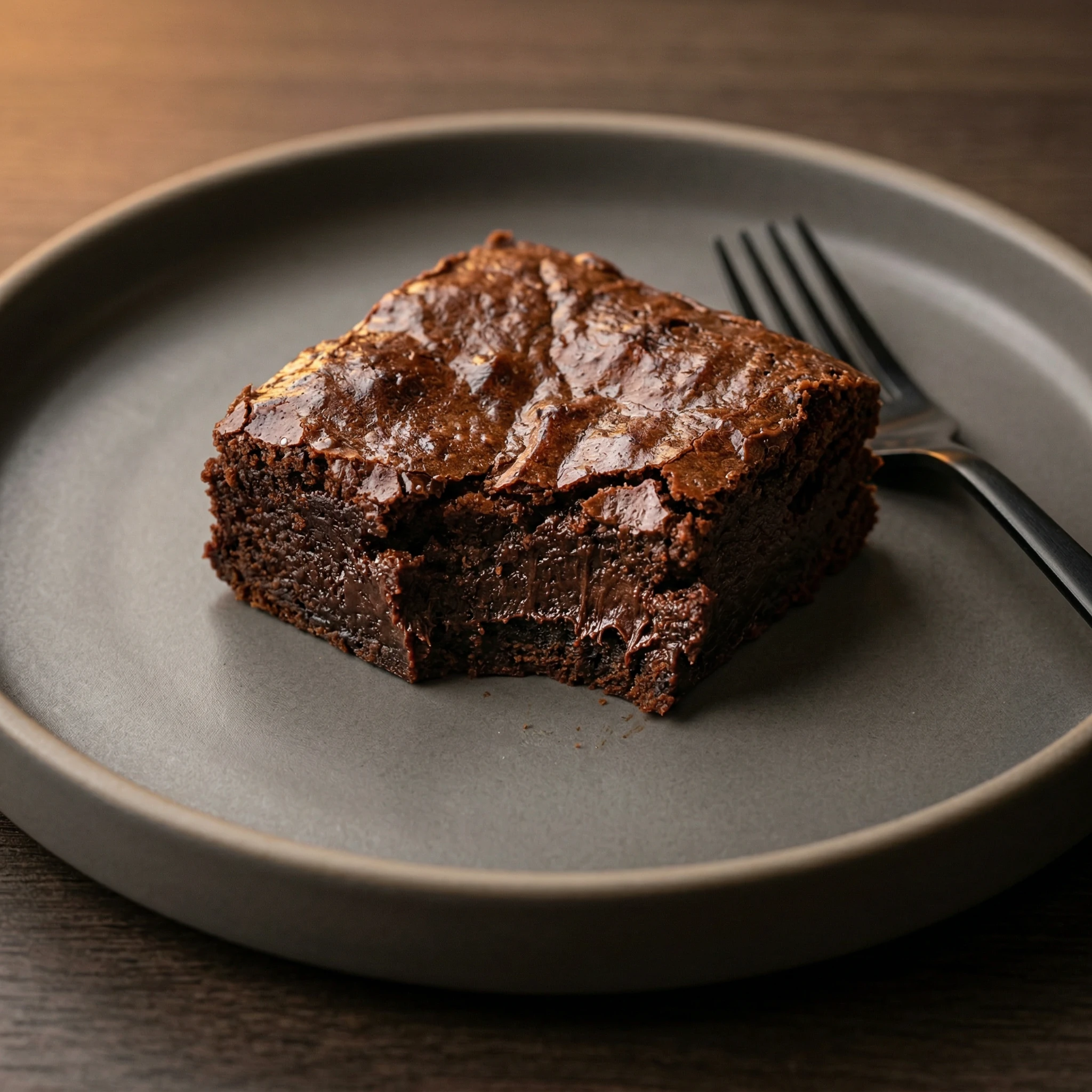 Brownie De Chocolate Sin Harina