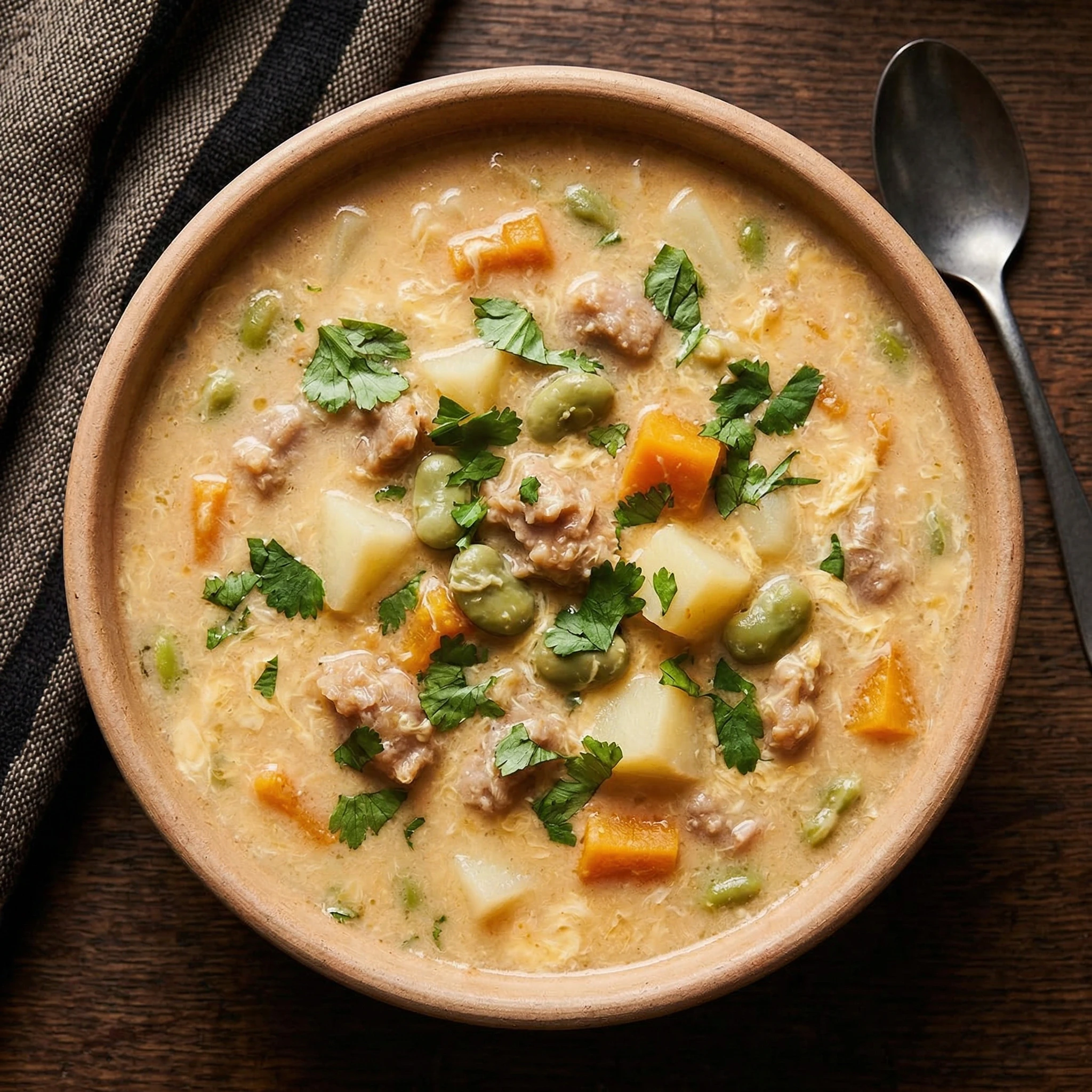 Peruvian Andean Wheat Chowder