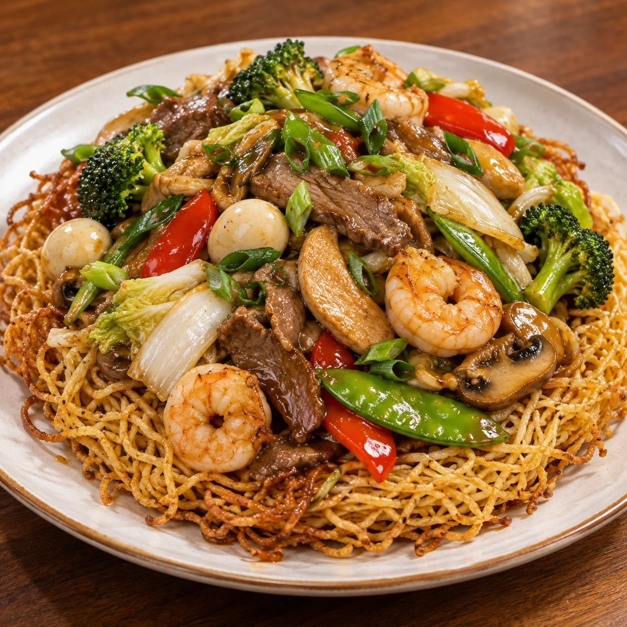 Crispy Taypa Noodles