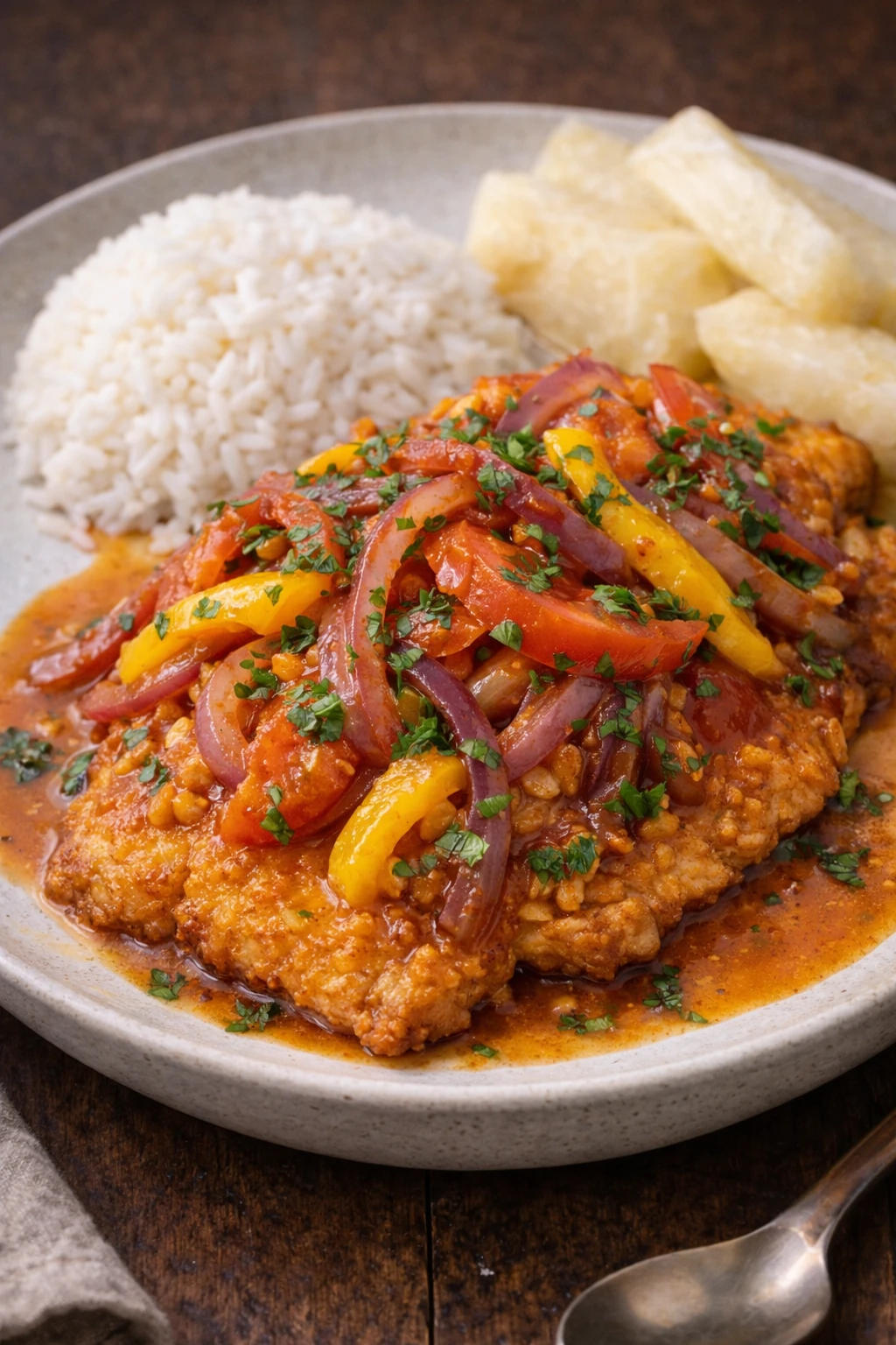 Pescado a la Chorrillana