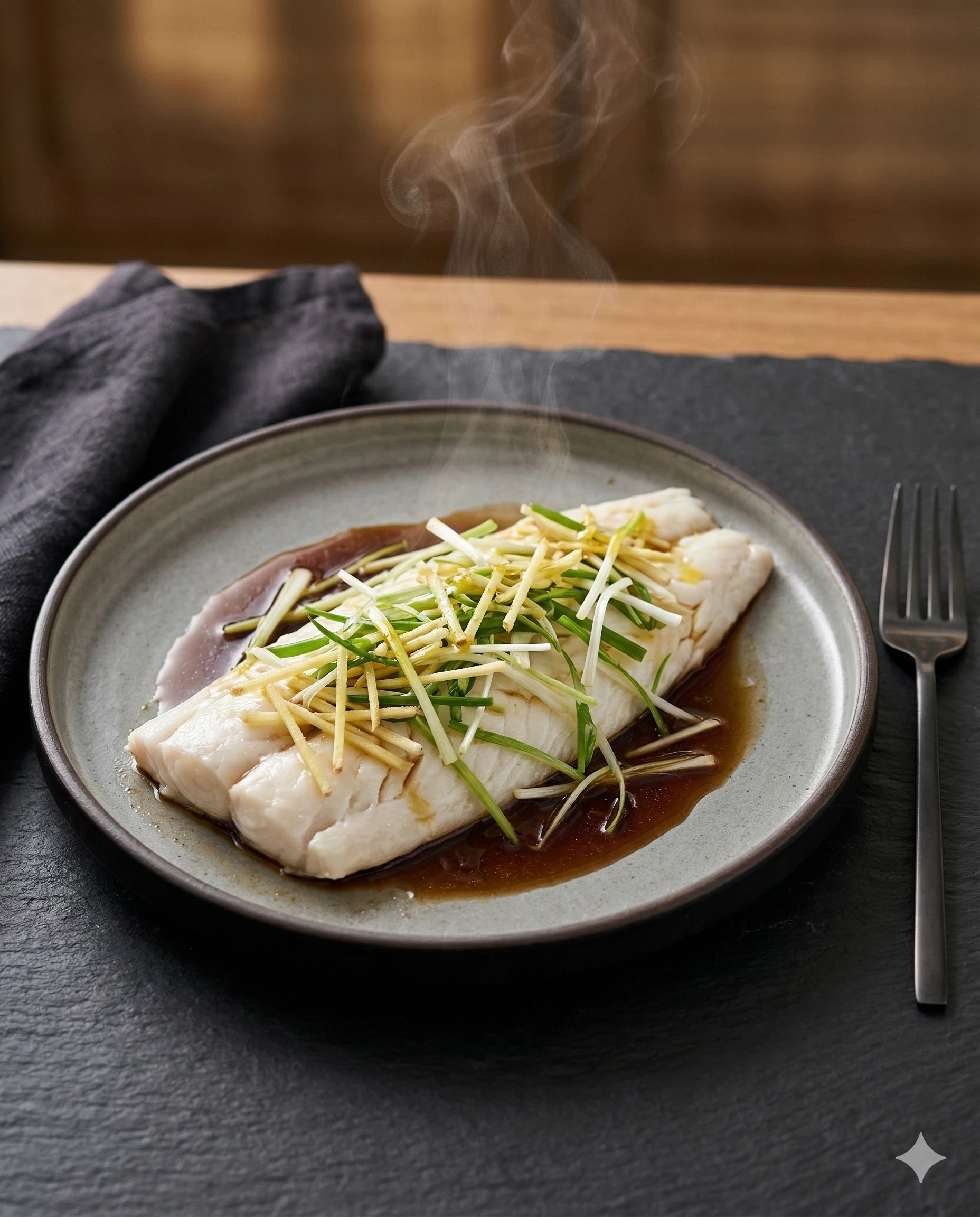 Chifa-Style Steamed Fish