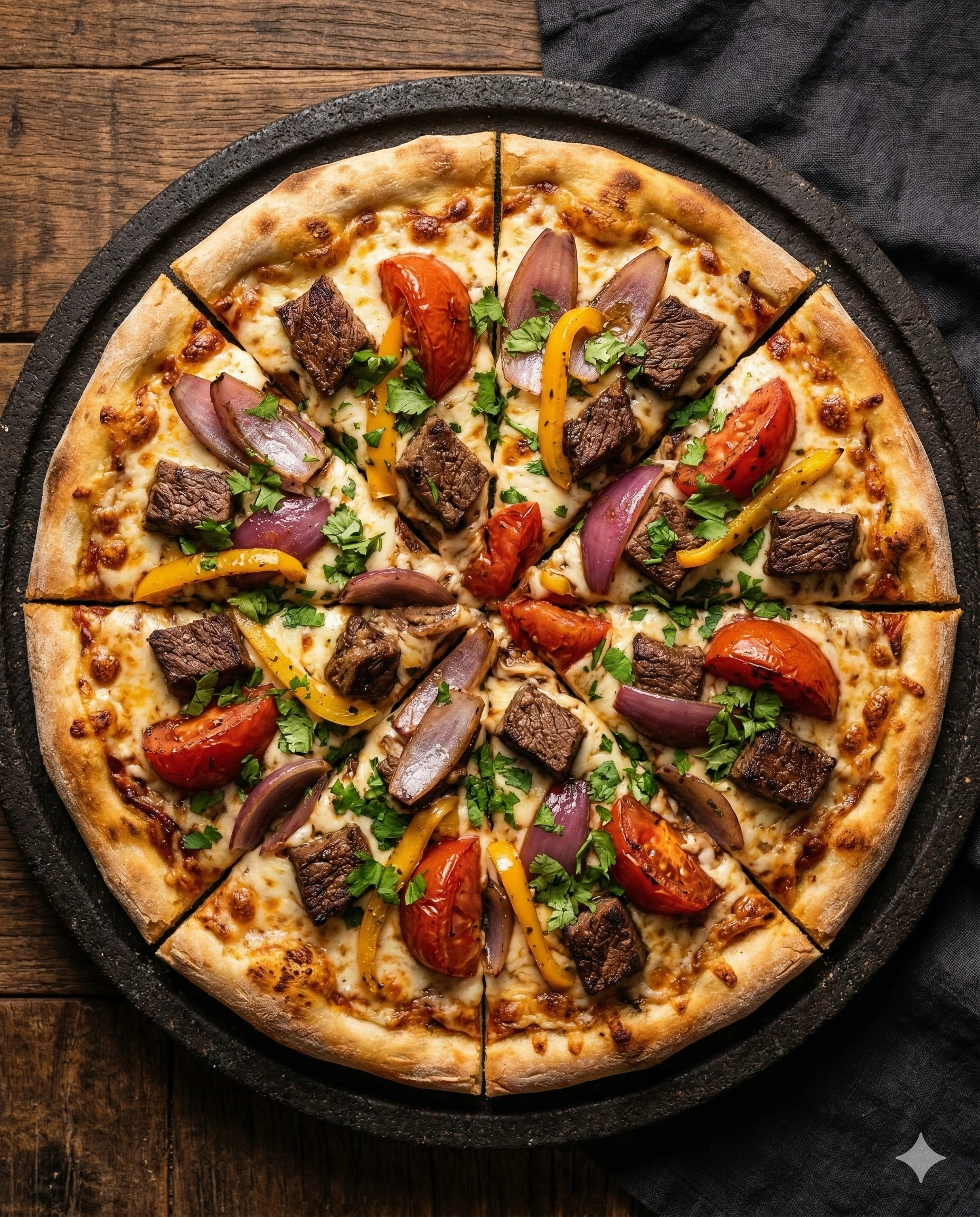 Pizza De Lomo Saltado