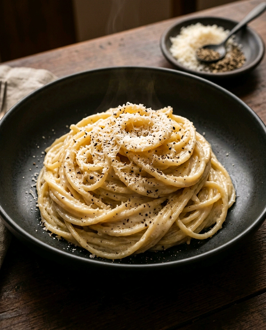 Cacio e pepe, clásico romano